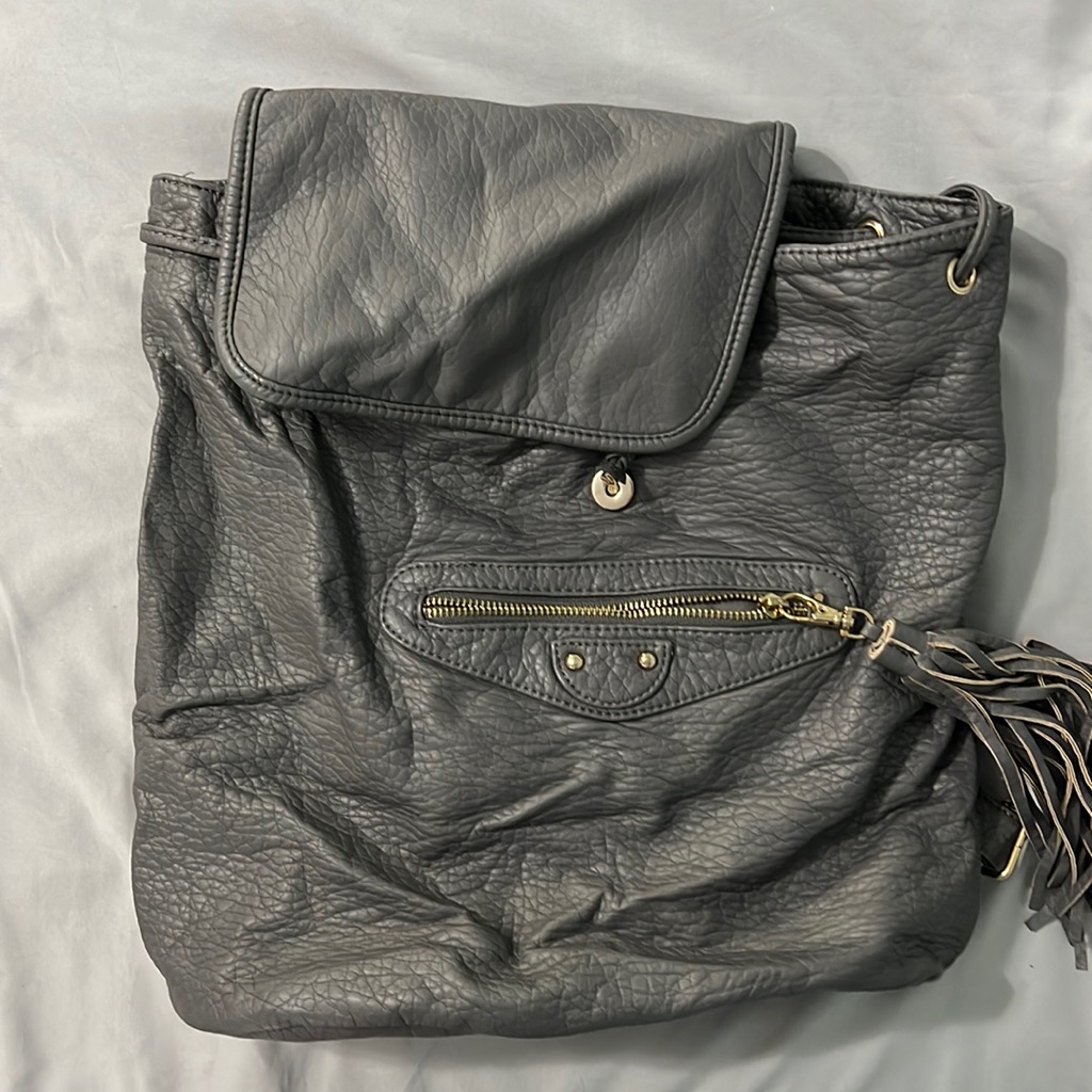 Gray Backpack